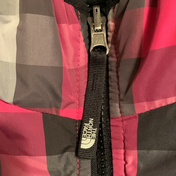 The North Face Puffer Jacket 2in1 Coat Reversible Vintage Black and Pink 550 - Picture 7 of 14